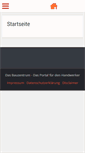 Mobile Screenshot of das-bauzentrum.de